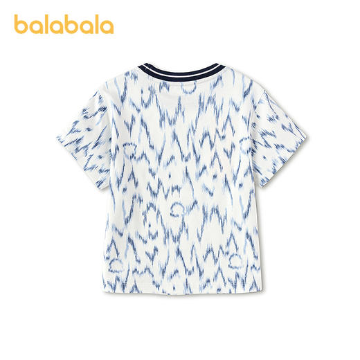 【商场同款】巴拉巴拉儿童短袖t恤男童2026新款夏季趣味印花上衣 商品图2