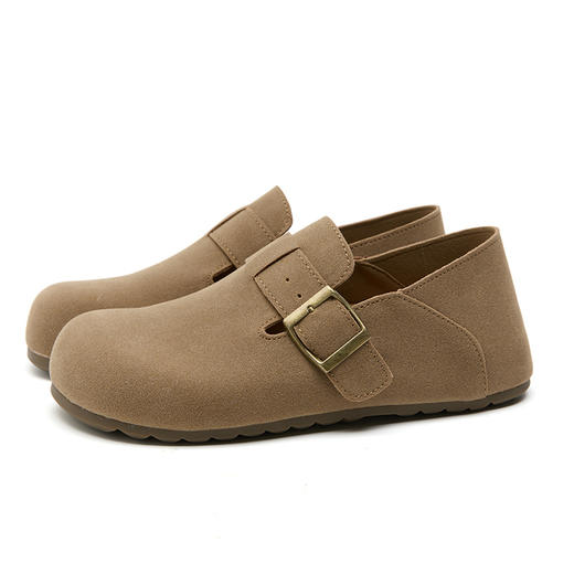 【限时秒杀】西遇勃肯鞋女2026春季新款百搭外穿复古厚底全包增高休闲女鞋V0066317 商品图4