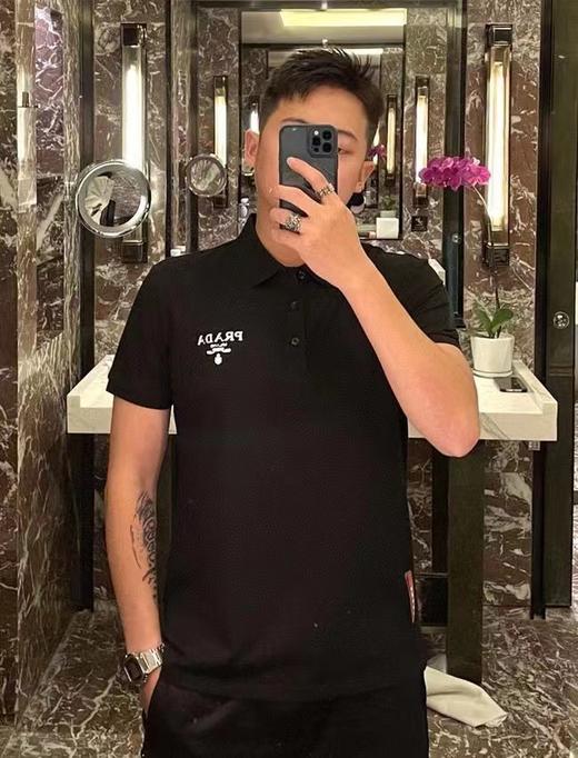 F032568春夏商务短袖吸汗透气休闲日常POLO衫翻领衫 商品图1