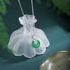 子佩集【蝶影缘深】银S925套链项链【TL016617】绿玉髓平安扣蝴蝶2602 商品缩略图1