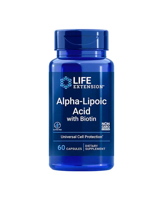 【香港直邮 有效期10/2026】Life维生素α- 硫辛酸胶囊60粒 商品图0