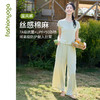 FM16912中式收腰抽绳禅风长裤 商品缩略图1