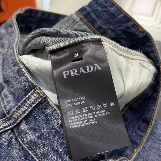 F032515新款百搭情侣款硅胶LOGO拼接口袋军工牛仔男士短裤 商品图7