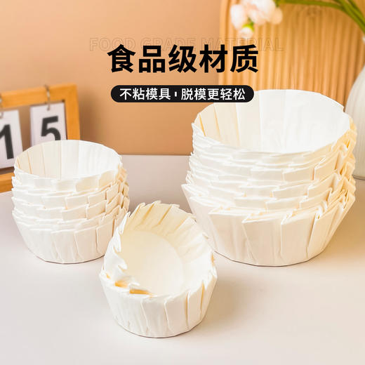免折叠巴斯克油纸托4/6/8寸防油蛋糕垫纸 商品图0
