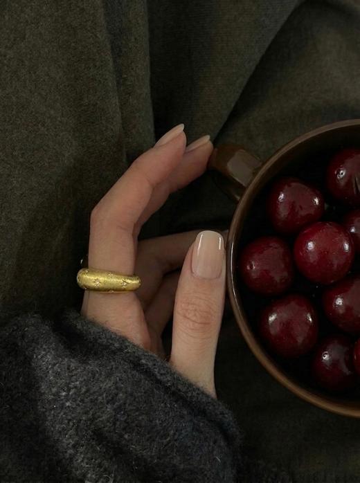 暗夜华光穹顶戒指 银镀金首饰 非质量问题不退不换 商品图1