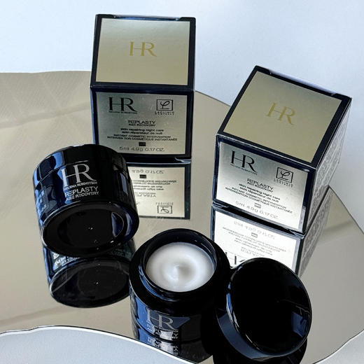 【限时特惠 赠礼盒礼袋】HR赫莲娜活颜修护舒缓晚霜5ml*5 5ml*10 黑绷带面霜中样 抗氧抗老紧致夜霜 赠礼盒礼袋 商品图5