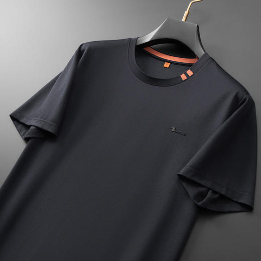 【DDP】大依优型大码男装夏季圆领短袖T恤棉质休闲运动透气凉感半袖上衣 商品图4