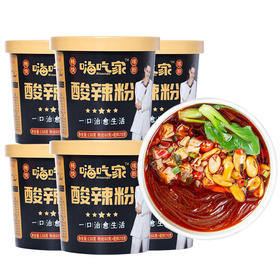 嗨吃家黑金酸辣粉138gX6桶