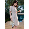 米思阳2026春夏新款通勤职场西装连衣裙小个子设计感高端短裙子女2144/1028 商品缩略图1
