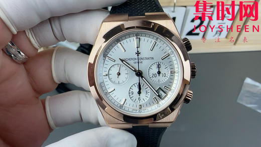 江诗丹顿 Overseas 8F纵横四海计时系列5500V 5520V 男士腕表 表径42.5mm 升级版V3版 搭载7750改Cal.5200自动上链机械机芯 商品图0