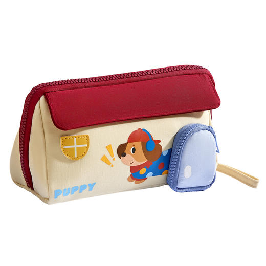 【萌趣图案❗️大容量】房子笔袋可爱收纳文具袋小学生高颜值女孩款大容量文具盒。ya 商品图4