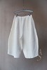 Boboutic 26SS 牛奶白/碳黑丝棉麻廓形裤 商品缩略图12