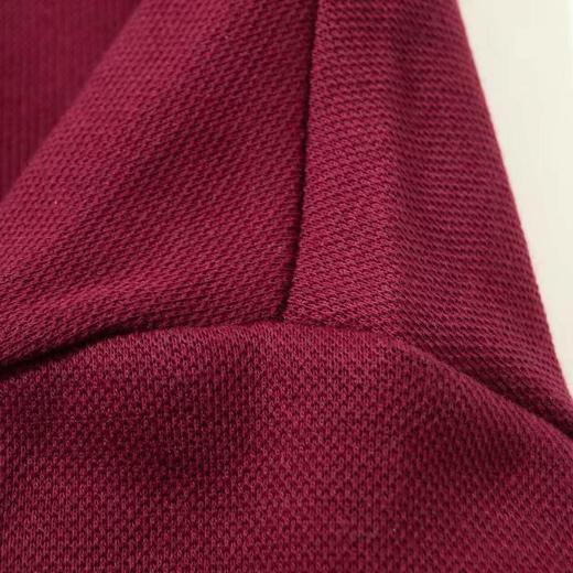 F032529复古简约休闲宽松刺绣字母情侣翻领polo衫短袖T恤 商品图8