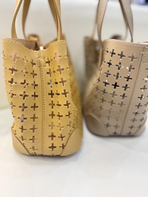 漏空菜篮子包（黄 杏） 商品图3