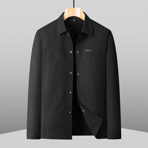 【DKP】大依优型大码男装春季翻领夹克外套商务休闲长袖外套上衣加肥加大 商品图1