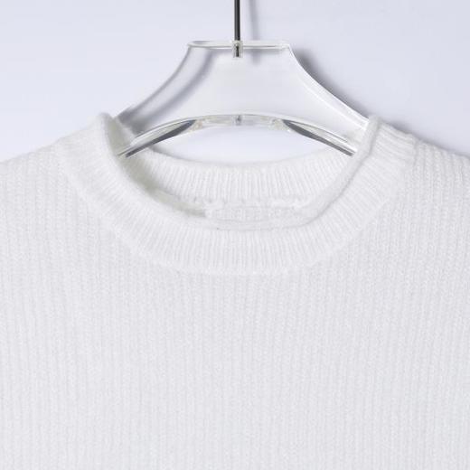 SDSA男装2026新款高贵轻奢韩系简约纯色针织圆领短袖T恤休闲百搭 商品图1