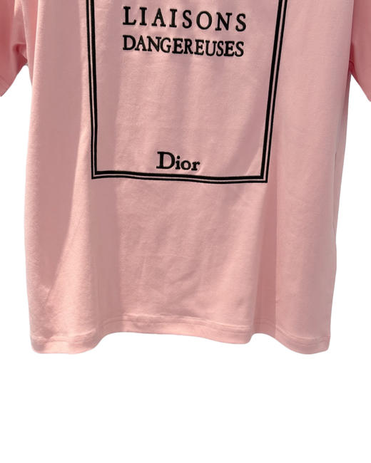 女款棉质刺绣宽松落肩短袖T恤fe010 商品图2