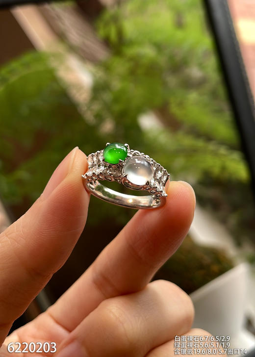 6220203，蛋面戒指。具体价格微信咨询 商品图2