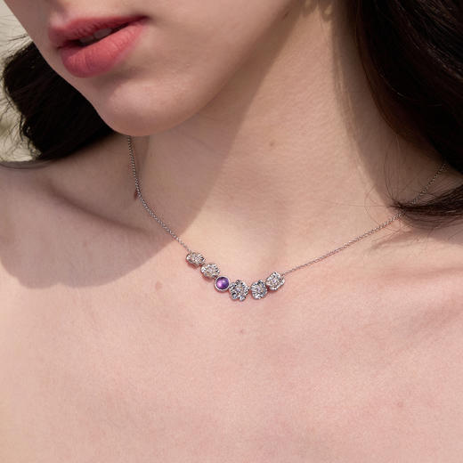 ARSIS 丨 繁绮系列 繁花风影微笑项链 商品图7