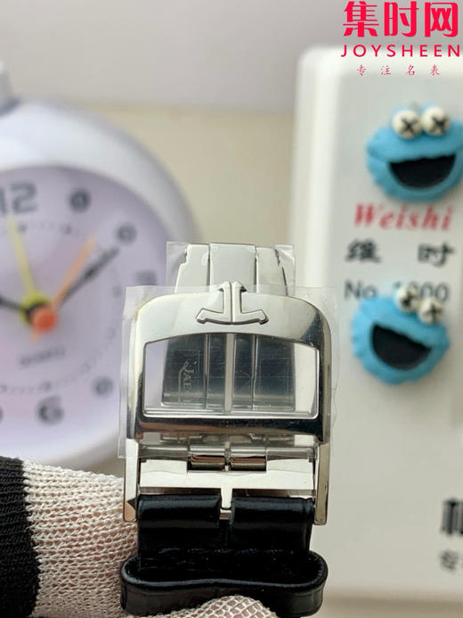 GF积家大师系列1378420"小丑" Master Ultra Thin Réserve de Marche超薄大师动显日历 938一体机 男士腕表 商品图4