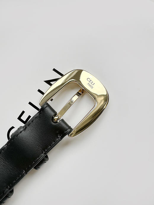 THS-无 赛琳家 女士牛皮材质极简百搭细款腰带 女士皮带 CR239 商品图3