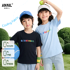 男女童圆领短袖针织衫夏季新款安奈儿童装EM621654 商品缩略图1