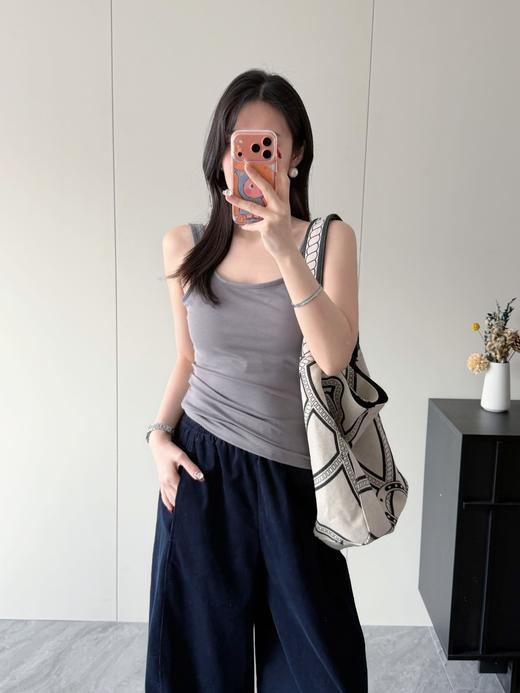 宽肩带美背打底背心，方领 + 宽肩带 = 直角肩魔法 商品图8
