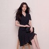 奢姿大码女装2026夏季减龄绑带设计碎花裙子胖妹妹时尚V领连衣裙9962854672 商品缩略图4