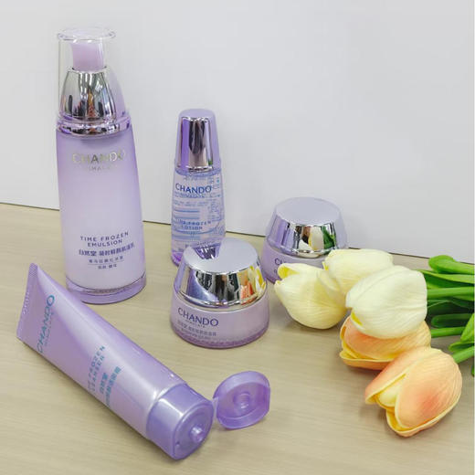 “值得信赖的国货品牌”自然堂 凝时乳液抗皱套盒/丹蔻多效修护护肤套盒 保湿/抗皱/提亮 商品图6