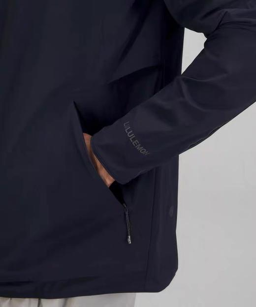 lulu 新品Stretch Ventilated男士跑步夹克户外防晒服 商品图12