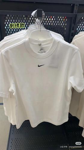 F032562情侣圆领刺绣宽松棉质休闲运动短袖T恤