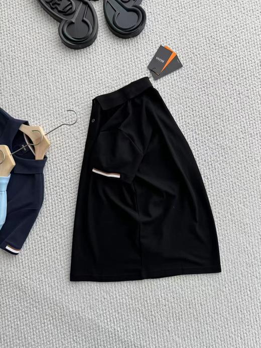 F032549新款男士舒适吸汗透气撞色休闲日常短袖Polo衫 商品图7