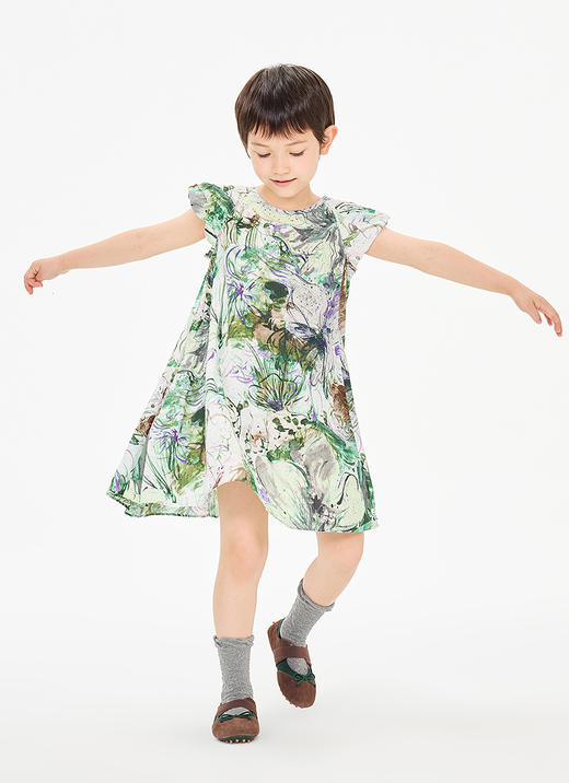 jnby   26年夏款  短袖连衣裙  1Q4G12310 商品图7