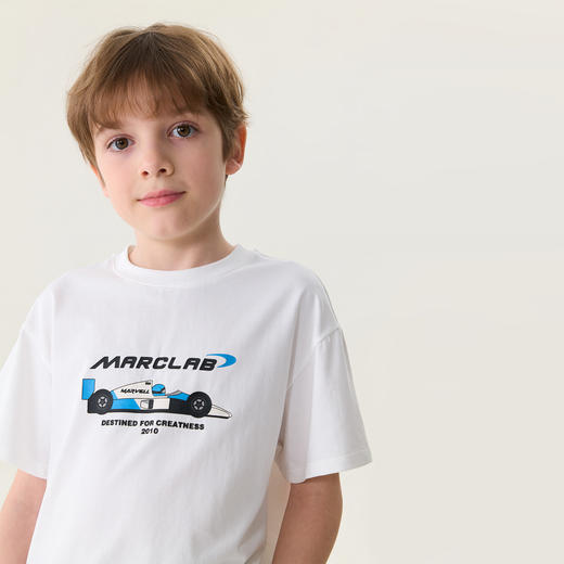 马克珍妮潮酷赛车男童凉感透气T2026年夏装新款560399 商品图4