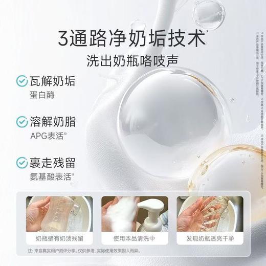 WICKLE惟呵氨基酸奶瓶果蔬清洗剂（泡沫型）500ML 商品图1