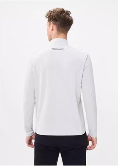 一店k （贸易公司货！）轻户外党本命！吸湿速干小暗格面料！H/H 26年春季新款男士半拉链长袖T恤！ 商品图6