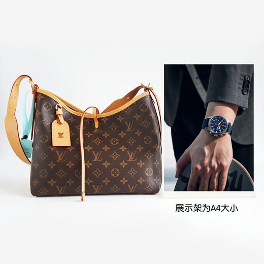 【95新】LV路易威登M46203小号棕色老花carryall单肩斜挎包女士230326AK16 商品图9