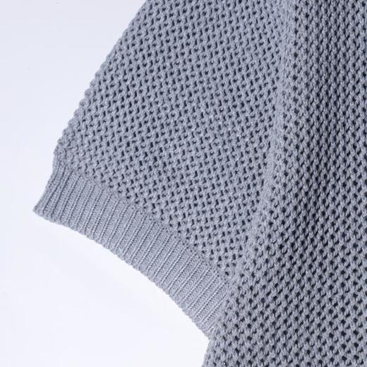 7062SDSA男装2026新款高贵轻奢老钱风撞色简约假两件短袖T恤百搭休闲 商品图3