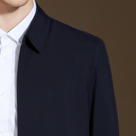 安东尼奥A&N 【三防】翻领夹克外套男士春秋商务休闲挺括防风茄克男夹克5109404 商品图1