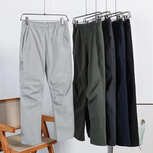 F032581男士春夏防泼水耐磨户外运动裤休闲百搭修身直筒长裤 商品图2