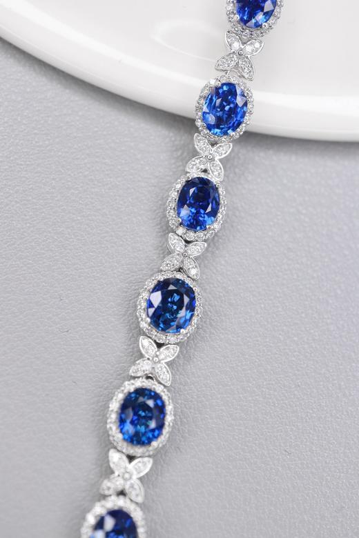 5.8克拉蓝宝石手链 商品图1