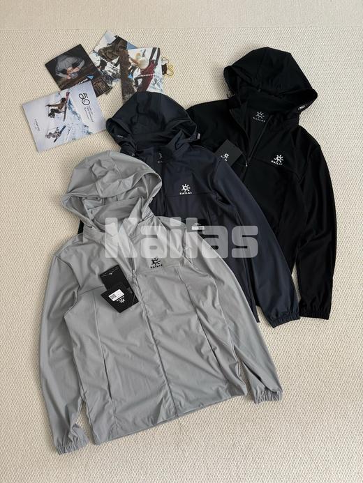 KA1LAS凯乐石轻薄激光打孔立领防泼水透气户外运动徒步登山外套男款皮肤衣防晒服 商品图0