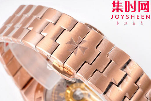江诗丹顿 Overseas 8F纵横四海计时系列5500V 5520V 男士腕表 表径42.5mm 升级版V3版 搭载7750改Cal.5200自动上链机械机芯 商品图8