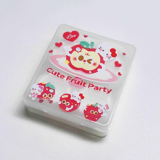 可爱卡通星座猫咪风隐形眼镜盒含镊子小棒双联盒2副装B28 商品图13