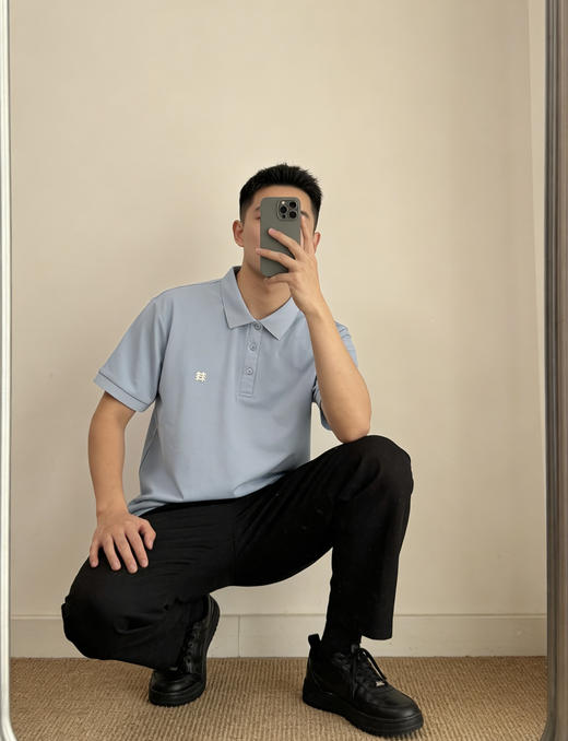 小树家男士经典冰感速干Polo衫 商品图2