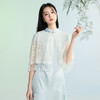 三彩2026新款国风流苏蕾丝小披肩复古温柔镂空外搭遮阳茶会氛围感 商品缩略图2