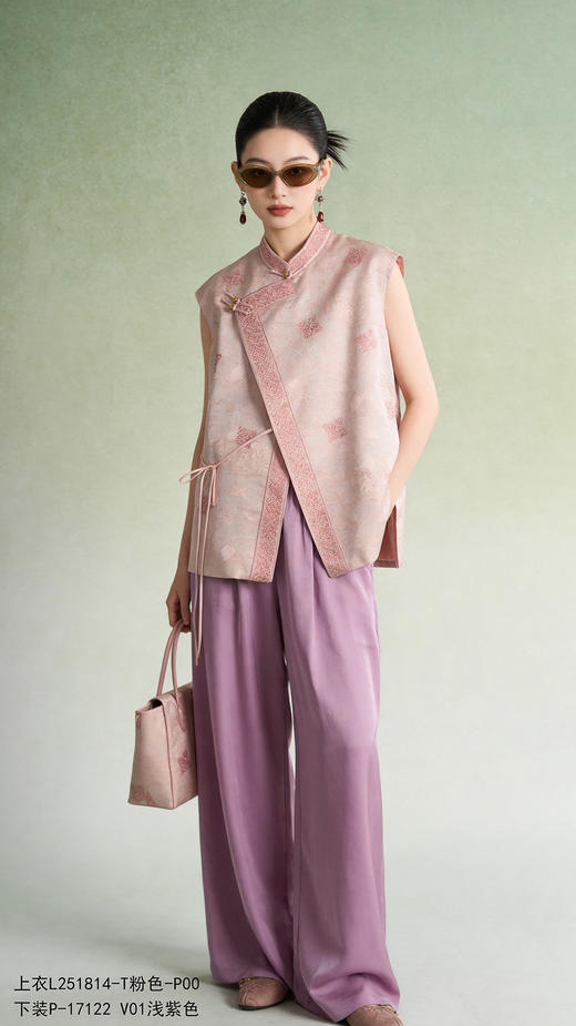 P-17122  铜氨丝 阔腿裤 商品图7