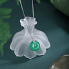 子佩集【平安福泽】银S925套链项链【TL016619】绿玉髓平安扣2602 商品缩略图1