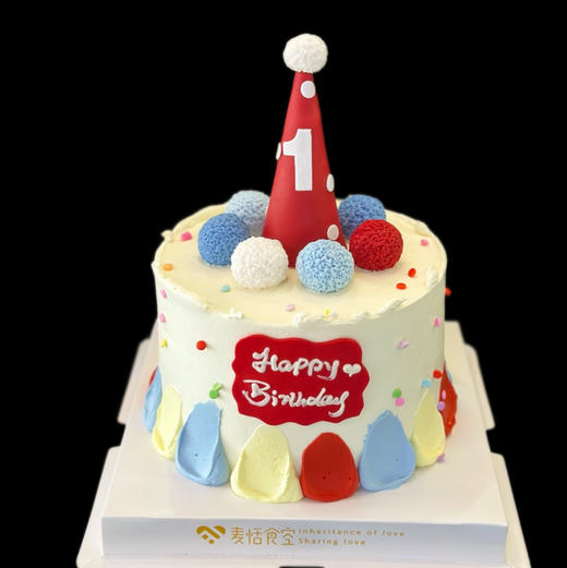 周岁蛋糕（翻糖提前2天预定） 商品图0