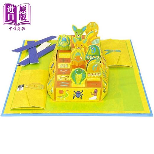 【中商原版】塞尼特棋 古希腊游戏立体书 Senet The Ancient Egypt Game 英文原版 David Hawcock 古埃及棋盘游戏书 商品图2